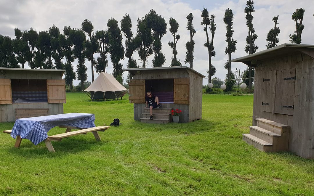 Een unieke overnachting in een bedstee op camping De Hazelaarshof